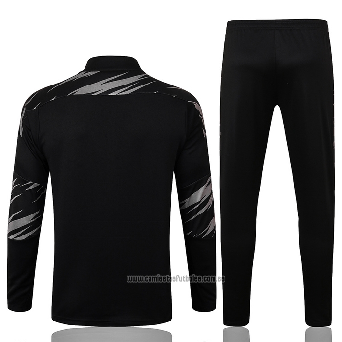 Chandal de Chaqueta del Borussia Dortmund 2020-2021 Negro